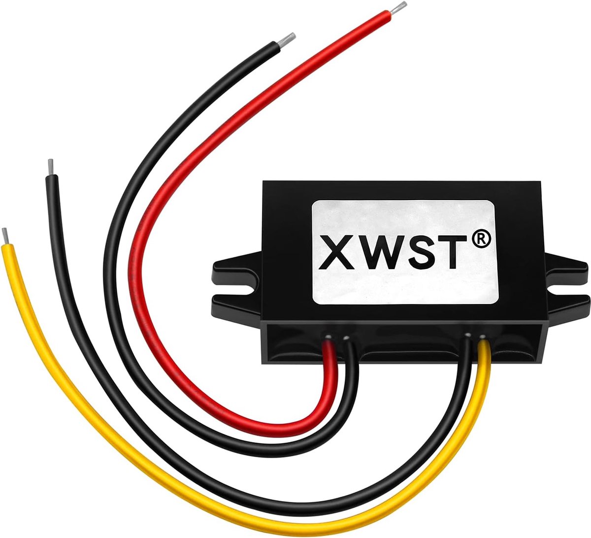 SnelShoppen - DC 12V 24V naar 5V Step-down Converter 1A 5W Spanningsregler Adapter voor Auto, Truck, Boot, Elektronica, Zonne-energie - 8-40V Ingang