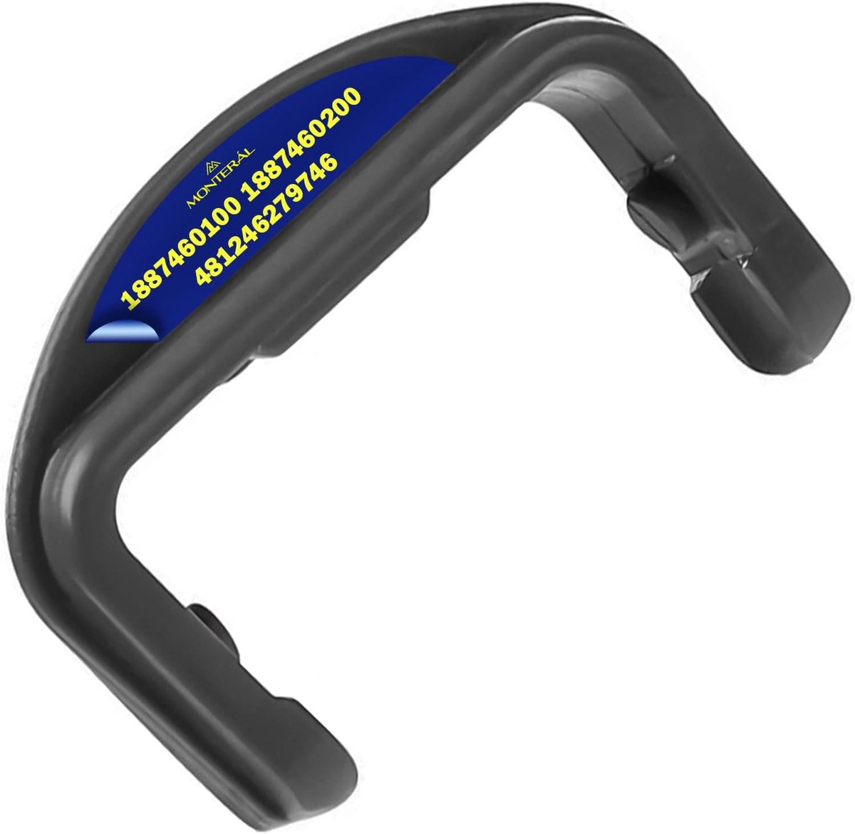 SnelShoppen - Vaatwasser Basket Stopper 1887460100, 1887460200, 481246279746 - Stevige Plastic Vaatwasser Onderdelen - 33.1mm x 8.4mm x 23mm - Warmteb
