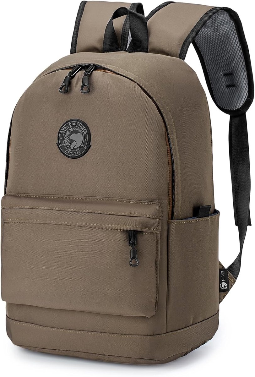 SnelShoppen - Handbagage Rugzak 40x30x15 cm - Lichte Waterafstotende Reisrugzak voor Vliegtuig - Geschikt voor Laptop tot 14 inch - Ideaal voor Werk,