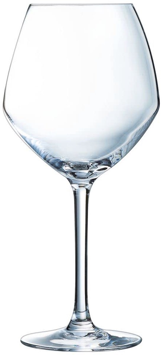 SnelShoppen - Cabernet Young Wines Stemglass 58 cl - Set van 6 Kristallen Wijnglazen - Professionele Kwaliteit - Perfect voor Feesten, Tuin, Keuken en