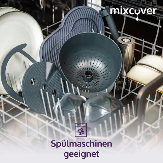 SnelShoppen - Mixcover Verbeterde Juicer/Citrus Juicer/Orange Juicer voor Thermomix TM6 en TM5 - Sneller en Pulp naar Keuze - Keukenaccessoires voor V van Snelshoppen — afbeelding 4