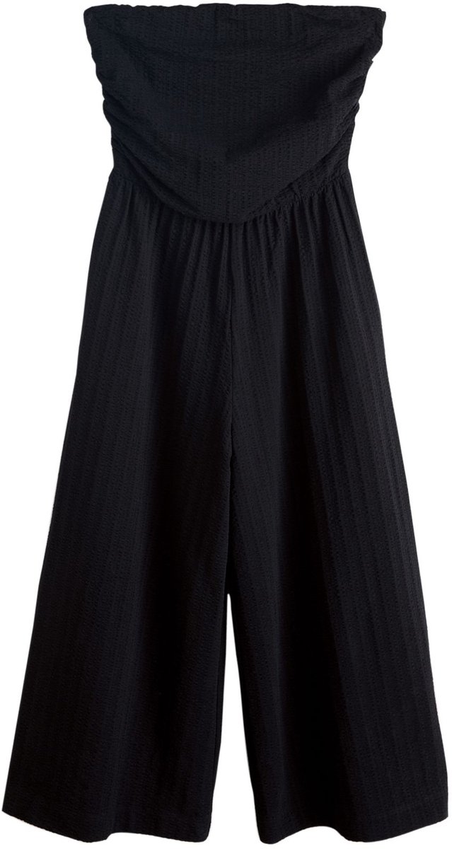 Next - Dames - Mouwloze bandeau-jumpsuit - Zwart
