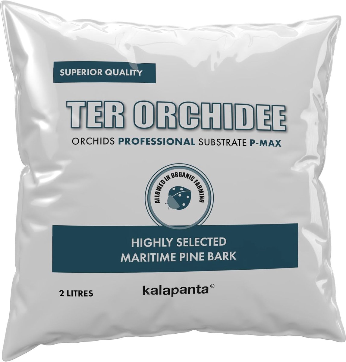 SnelShoppen - Professionele Orchidee Potgrond - 100% Natuurlijke Schors en Blonde Veengrond - Perfecte Drainage en Luchtcirculatie voor Gezonde Wortel