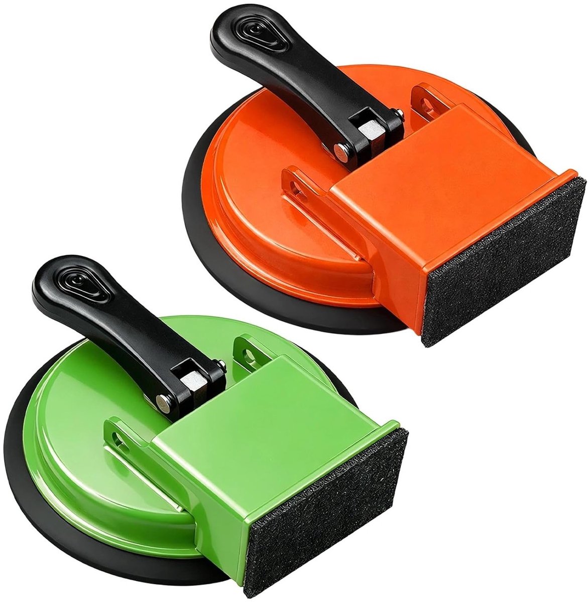 2 Stuks Laminaatzuignappen met Handgreep, 12,3 cm - Ideaal voor Vloerspleten en Reparaties in Huishoudens en Hotels