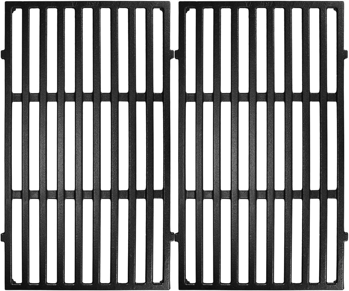 SnelShoppen - Grillrooster Vervanging 44.5CM voor Gasbarbecues, Geschikt voor Spirit II 200 Series en 200 Serie, Gietijzeren Grillrooster, Duurzaam en