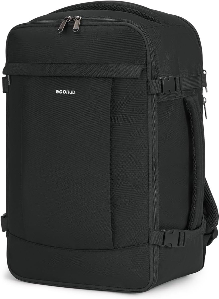 SnelShoppen - 20L Cabin Luggage Backpack 40x20x25cm - Waterdichte Anti-Diefstal Laptop Rugzak - Handbagage voor Vliegtuig - Reistas voor Mannen en Vro