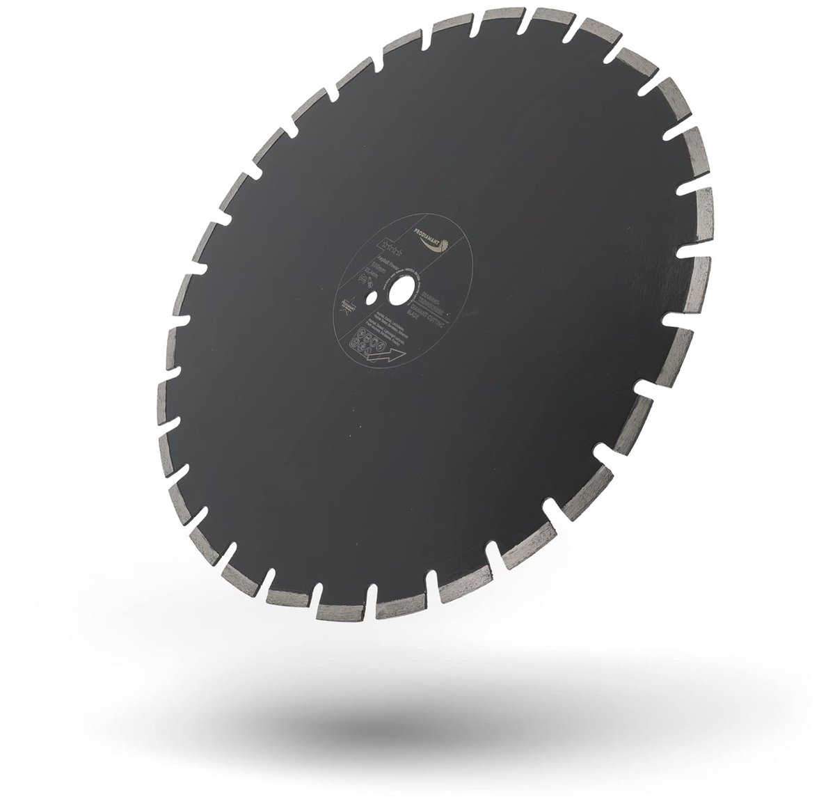SnelShoppen - Diamantschijf 500 mm x 25.4 mm voor asfalt, beton, zandsteen, chamotte - Hoogwaardige slijpdisc voor bouwmaterialen