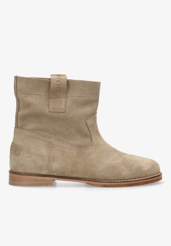 Shabbies Festi Ankie Enkellaarsjes Dames - Taupe - Taille 40