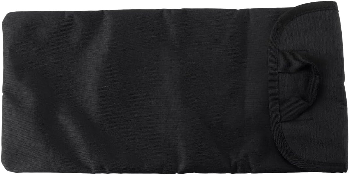 SnelShoppen - Black Oxford Water Bag Isolatie Cover, Koeltas, Beschermende Tas, Houdt Water Koud, 42x19x3cm, Duurzaam Oxford Katoen, Perfect voor Camp