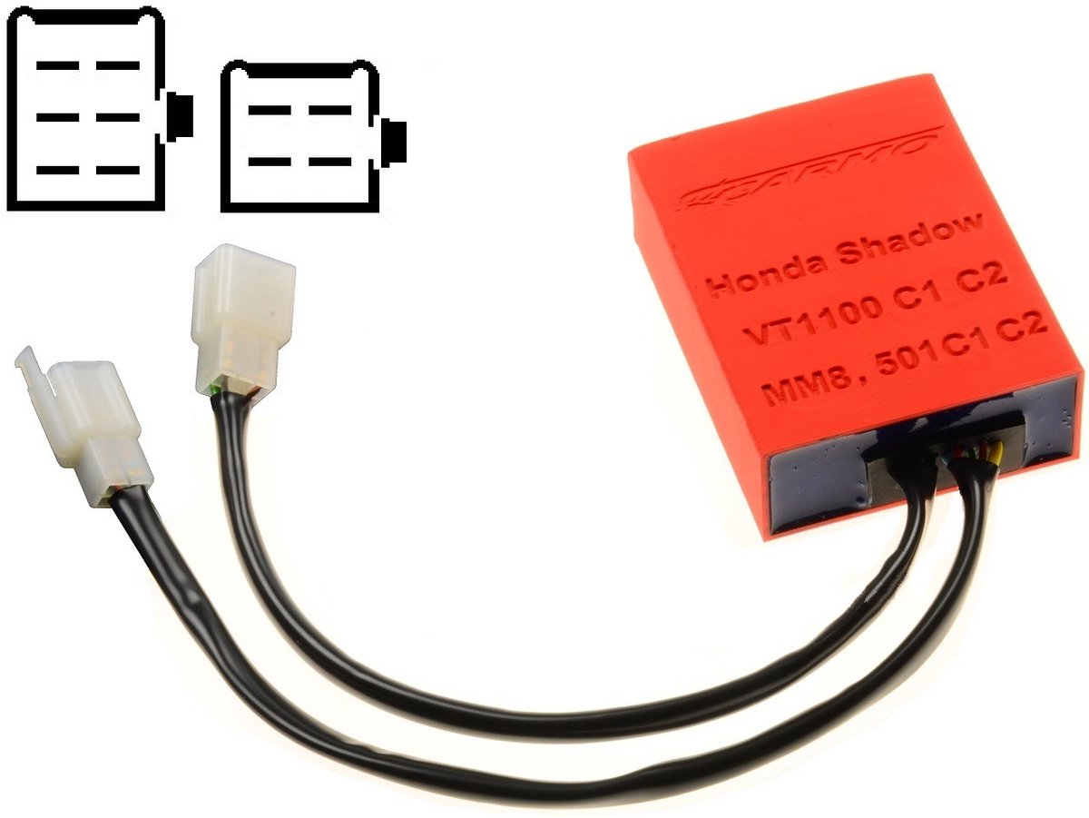 Carmo CARI-HO-VT1100-MM8 Honda VT1100 C1 - ontsteking CDI ECU