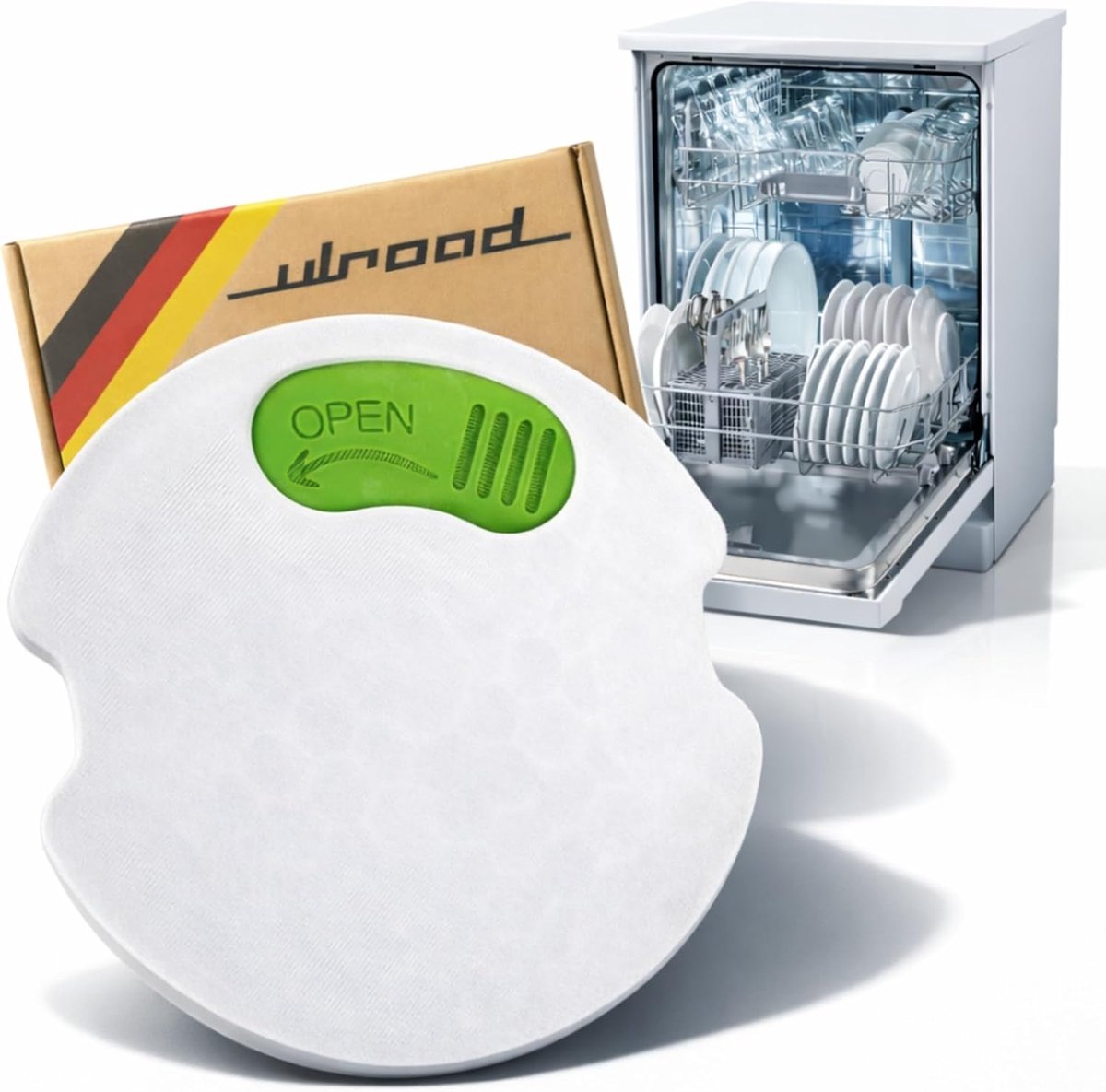 SnelShoppen - Refill Lid Geschikt voor Miele Powerdisk - Herbruikbare Doseeroplossing voor Vaatwasmiddel - Eenvoudig in Gebruik - Vaatwasser Accessoir
