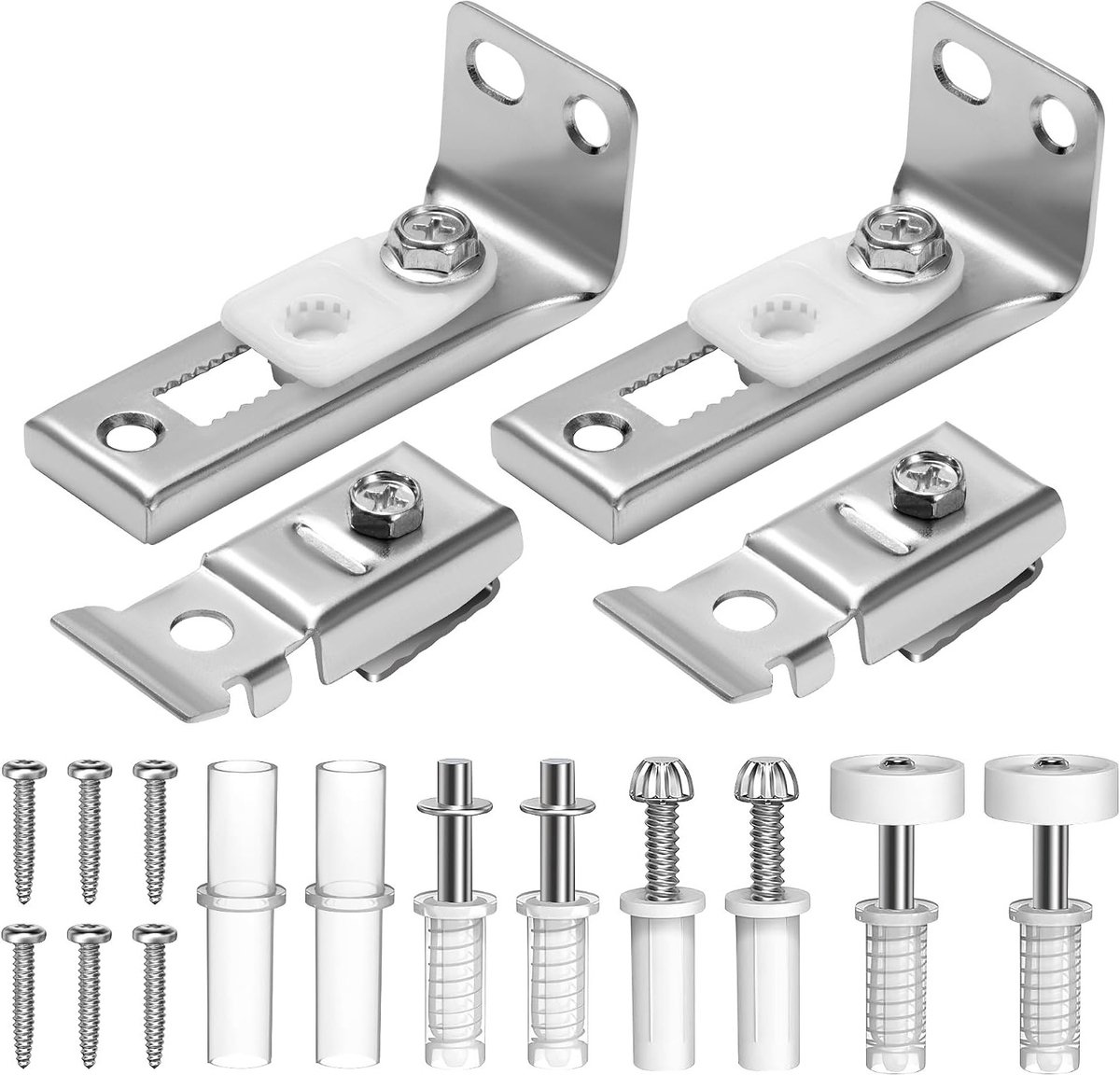 Reparatieset voor Bifold Deuren - Compleet met Scharnieren, Handgrepen en Montageaccessoires