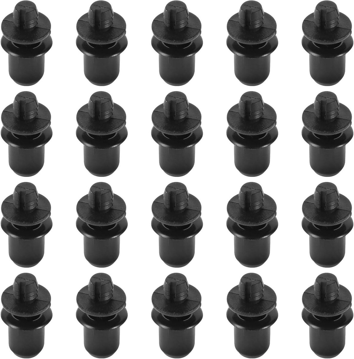 Luidsprekerrooster Clips - Bevestigingsclips Luidspreker - Audio Installatie - Precisie Sluiting - 40 Sets - Zwart
