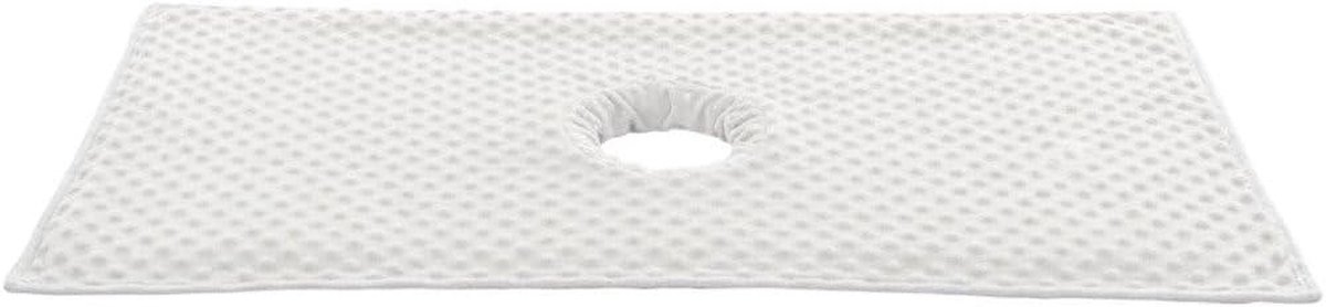 Massage Tafel Handdoek - Spa Laken Bedekking - Hygiënisch Masseren - Met Gezichtsgat - 40x80cm - Wit