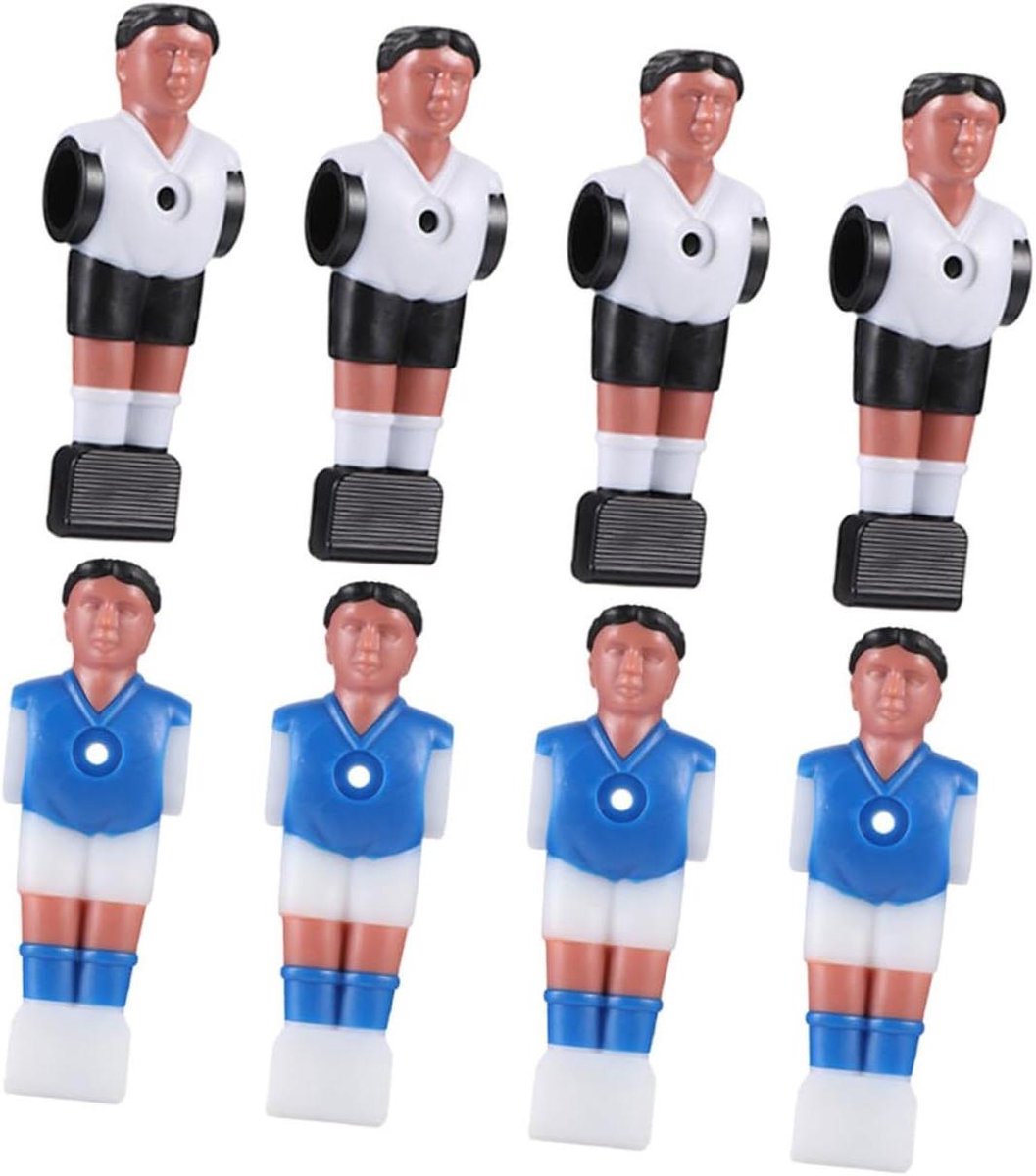 Tafelvoetbal Spelers - Reserve Spelers Voetbaltafel - Spel Reparatie - Gedetailleerd Ontwerp - 11 x 4 x 2.5 cm