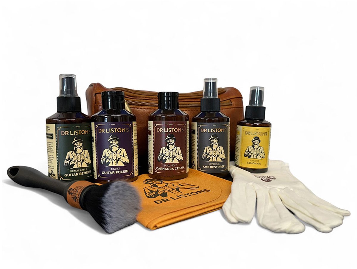 Dr. Liston's Ultimate Guitar Cleaning Set Complete Onderhoudsset voor Gitaar