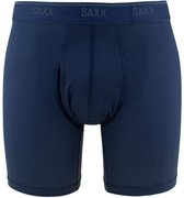 SAXX Heren Boxershort Quest Quick-Dry Mesh - Boxer met BallPark Pouch® - Onderbroek Sneldrogend & lichtgewicht - Donkerblauw - XL