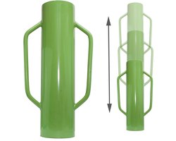 TRUTZHOLM Handheimachine 60cm 18kg - Palenrammer Ø 14.5cm Staal - Handmatige Heimachine Afrasteringspaal Grote Moestuin Bouw