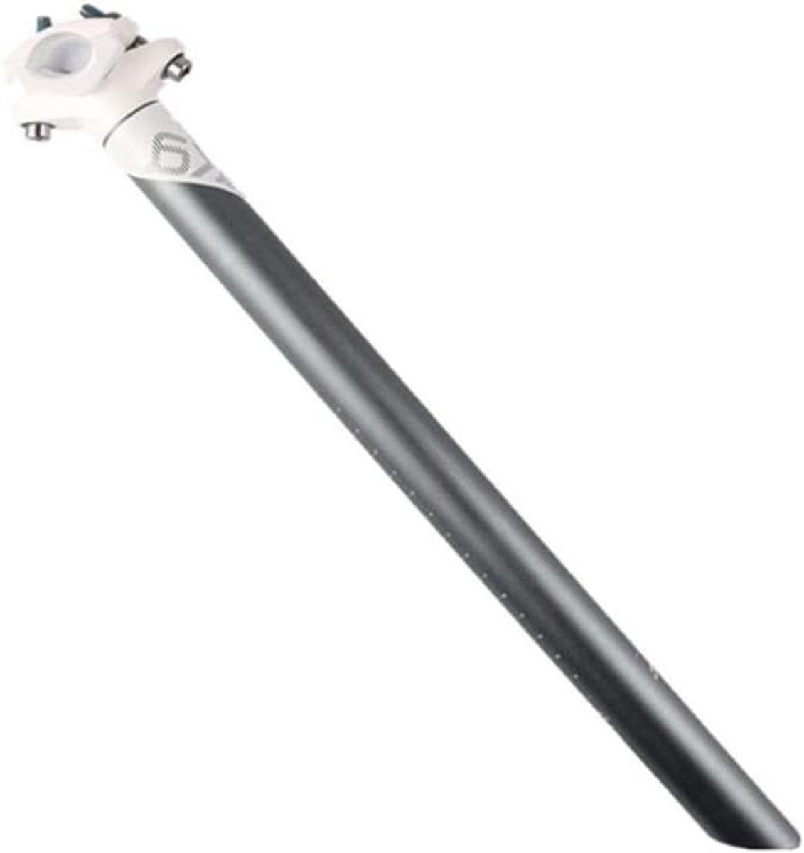 Fiets Zadelpen - Zadelpen Onderdeel - Comfortabel Fietsen - Duurzaam Aluminium - 350mm 30.9mm - Zilvergrijs