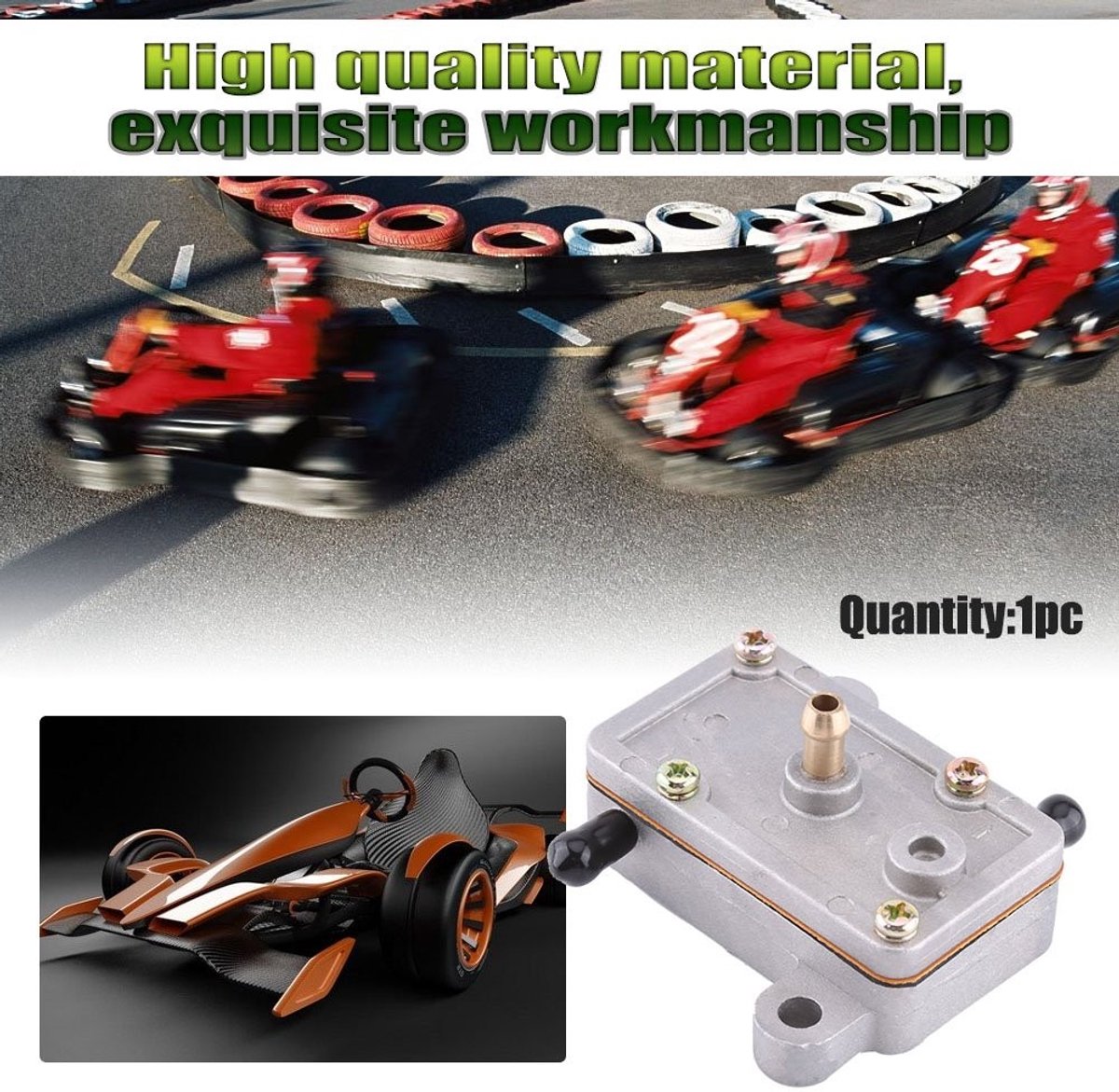 Dailygoods- Brandstofpomp Hoogwaardige Aluminium - Vervangend Onderdeel - Geschikt voor Odyssey Arctic Cat - ATV/Sneeuwscooter - Eenvoudig te Installeren - Verbeterd Paardenvermogen