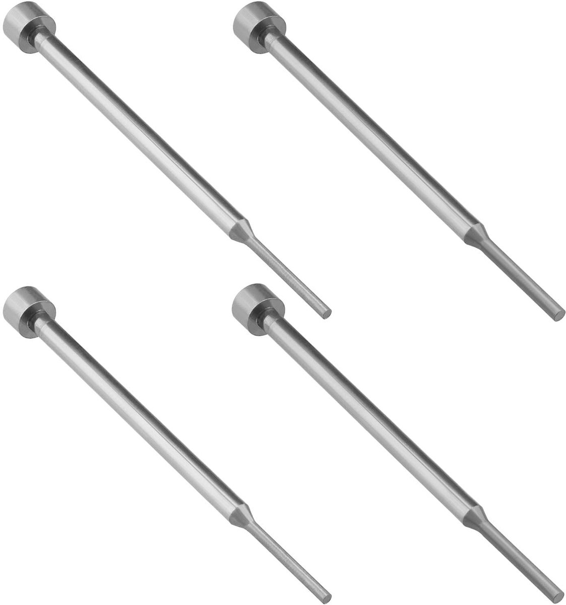 Dailygoods- Sleuteltool 4-delig - Autosleutel Verwijderingspin - Flip-Key Pincet - Sleutelblad Installatie - Antidiefstal Beveiliging - Geschikt voor 1.4mm/1.7mm