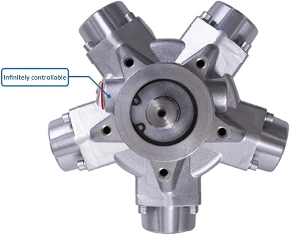 Pneumatische Motor - Zuiger Motor - Industriële Processen - Explosieveilig Ontwerp - 01 kW - null