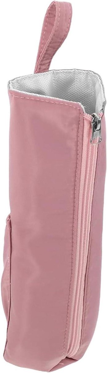 Krullend ijzer zakje - Haarstyling opberger - Styling organiseren - Hittebestendig materiaal - 30 x 12 cm - Zwart