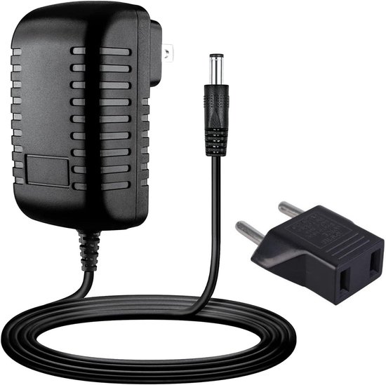 Netvoeding Adapter - Oplader Kabel - Externe Harde Schijf - Compact Lichtgewicht - EU Stekker - Zwart — afbeelding 5