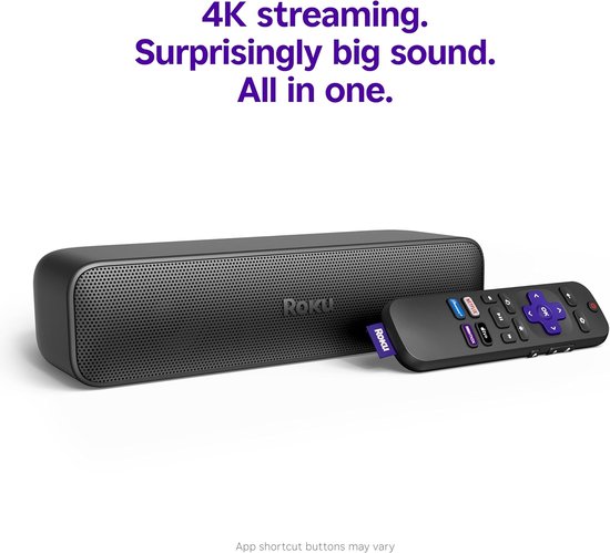 Soundbar met Streaming - Soundbar speaker - Thuisentertainment - Verbeterde Spraakhelderheid - N.v.t. - Paars — afbeelding 3