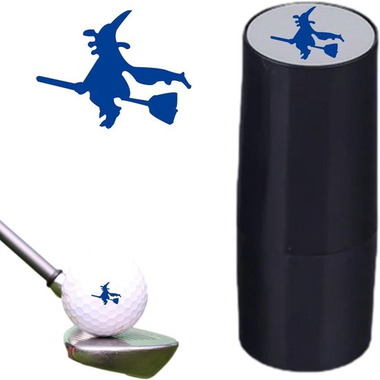 Golfbal Stempel - Marker Pen - Golfbaan Identificatie - Sneldrogende Inkt - 0.9 cm Afdruk - Zwart — afbeelding 5