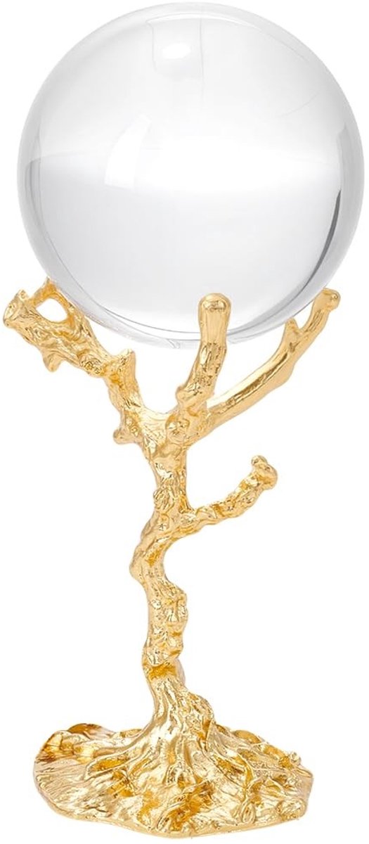 Dailygoods- Bolstandaard Luxe - Display Standaard - Boomvorm - Kristallen Bol - Decoratie - Veiligste Ondersteuning - Displaystandaard