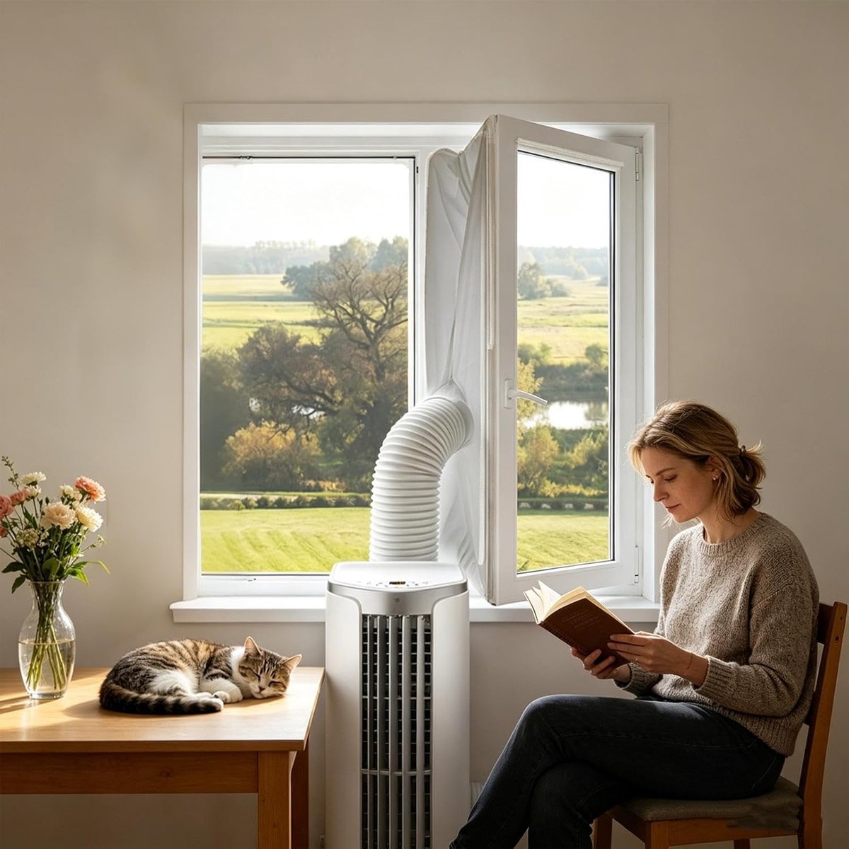 Raamafdichting AC-unit - Ventilatie blokkerset thumbnail 2