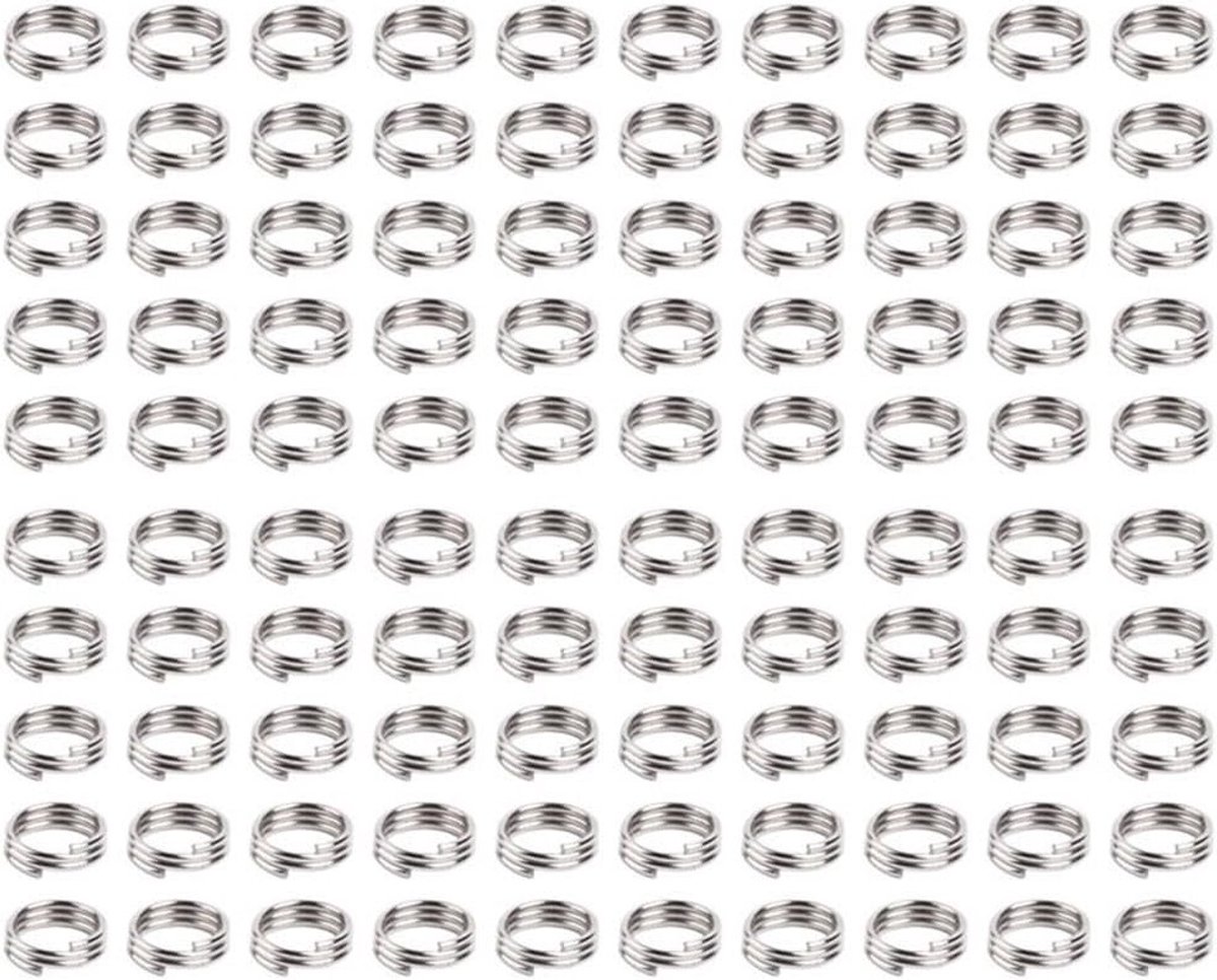 Set van 100 Dartpijlen Schacht Ringen, O-Ringen, Veer Ringen en Accessoires voor Dart Schachten