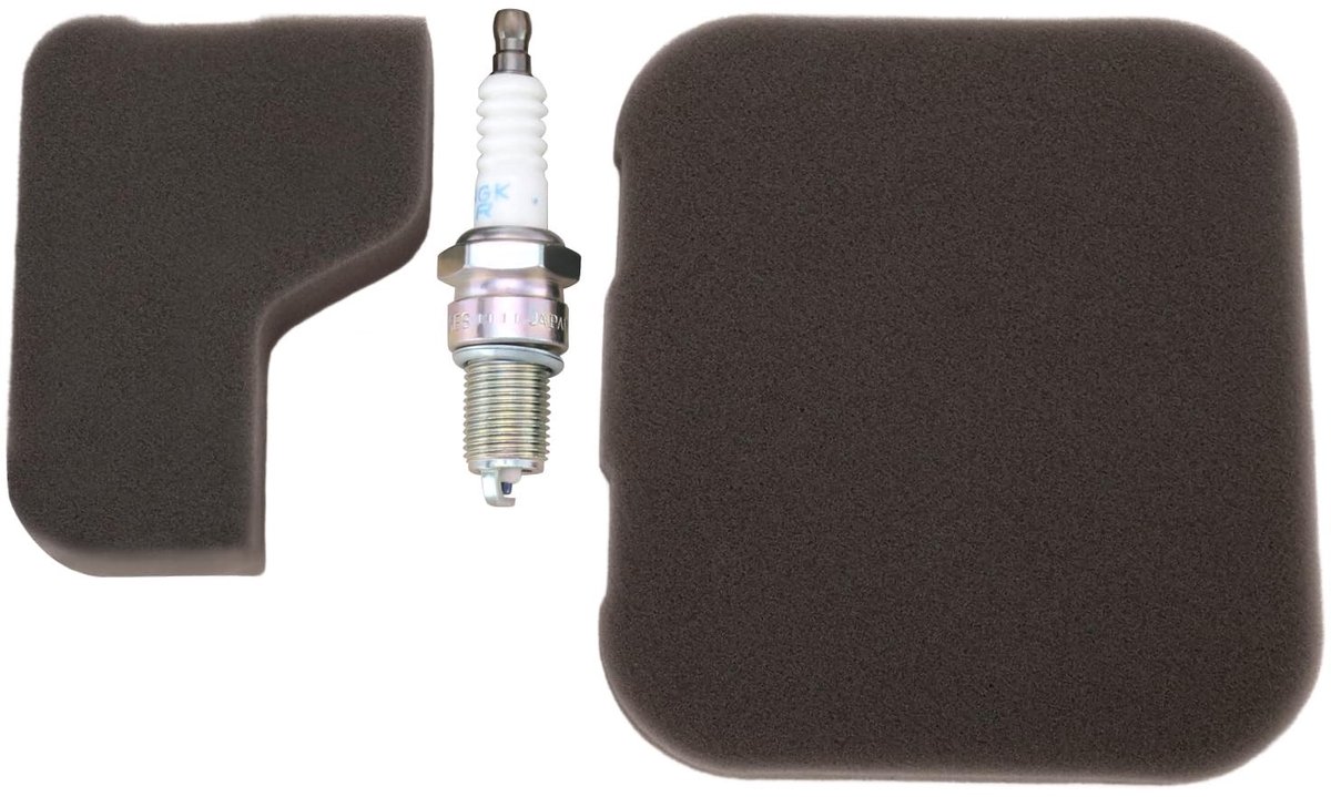 Dailygoods- Onderhoudskit voor Grasmaaier - Inclusief Bougie - Luchtfilters - Compatibel met Mountfield SP164/SP185 - Essentiële Componenten - Betrouwbare Prestaties - Grasmaaier Onderhoudsset
