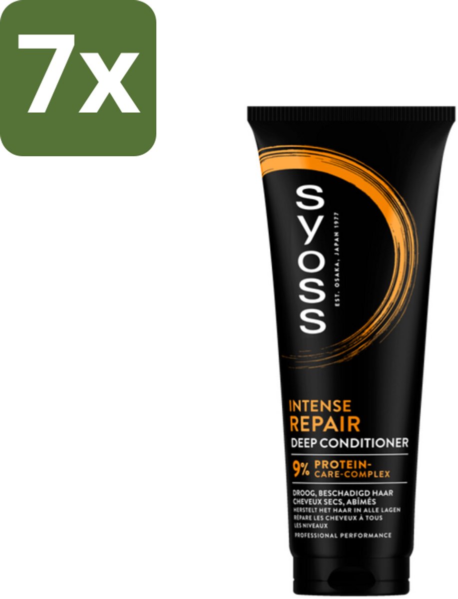Syoss - Repair - Conditioner - Herstelt & Versterkt - 250 ml - Bulkverpakking - 7 stuks