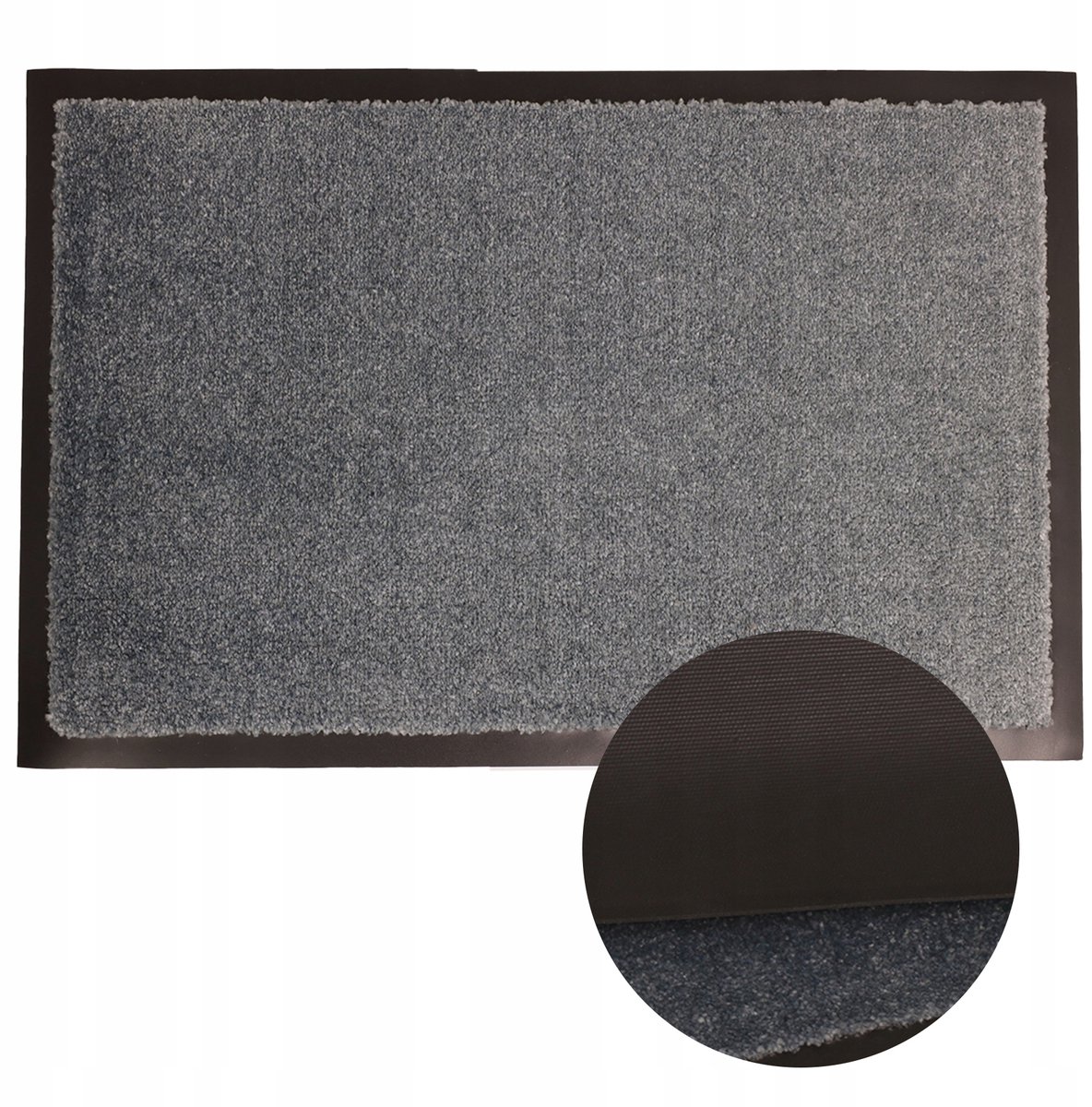Entreedeurmat 40x60 cm Antislip met rand