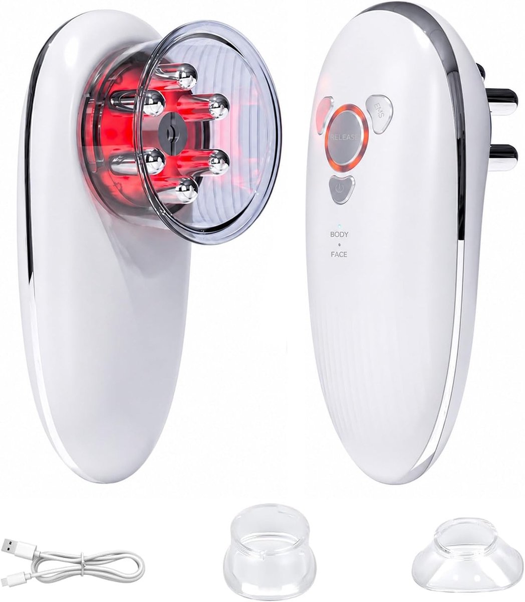 3-in-1 cup-massageapparaat - elektrisch - anti-cellulitis - bevorderd doorbloeding - ShopVlot
