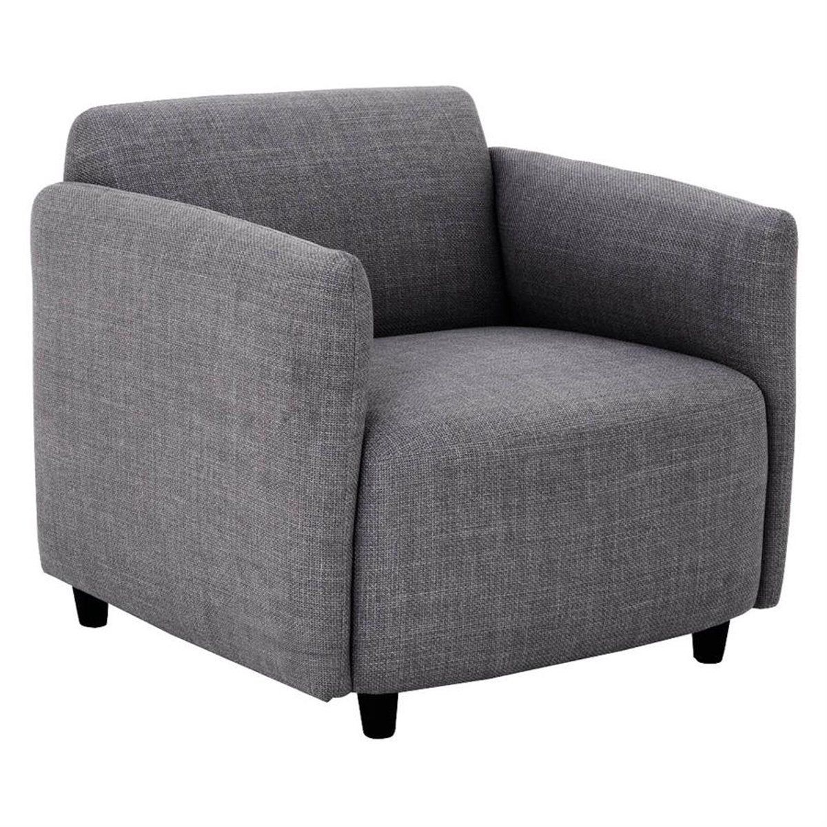 Tower Living Fauteuil Bradfort - Grijs Stof - Met Armleuning - 84x84x76cm