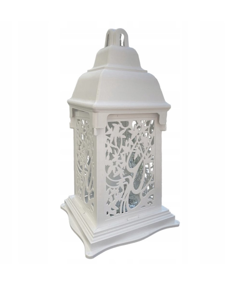 Grote Elegante Witte Grafkapel - 33cm Hoog