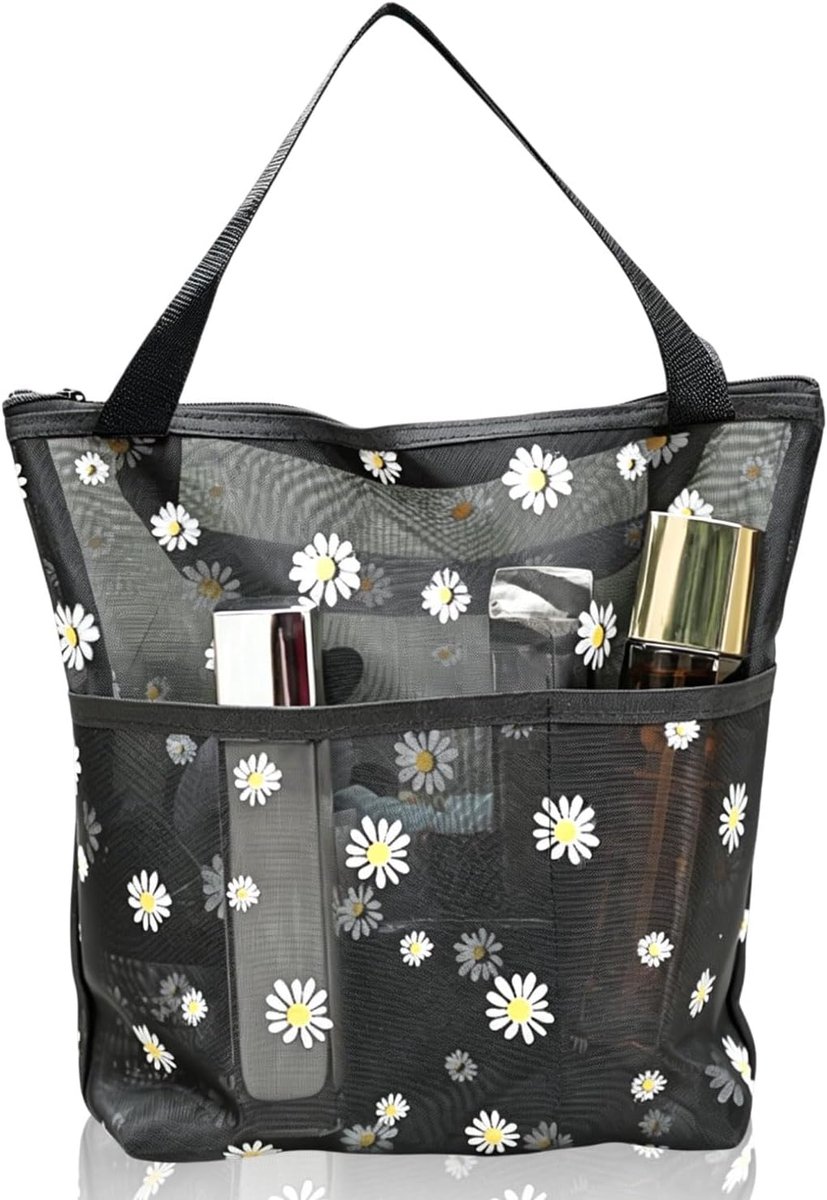 Douchetas met grip - 1 stuk - draagbare strandtas - ideaal voor fitness en reizen - ShopVlot