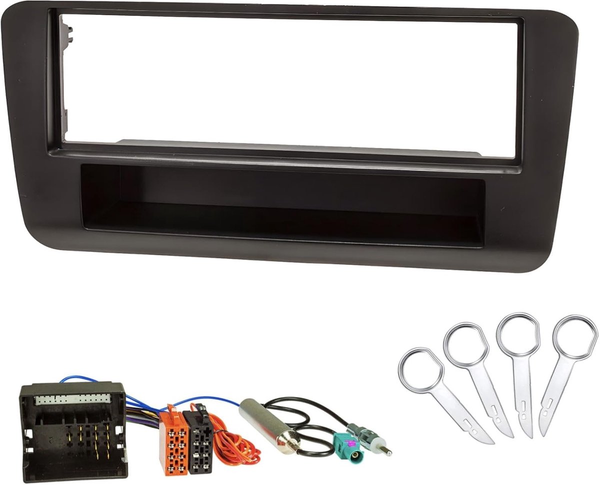Radio panel kit 1-dinbevesitigingskitFront panel Frame Suitable for Audi A1 (8X) 2010-2018 - ShopVlot