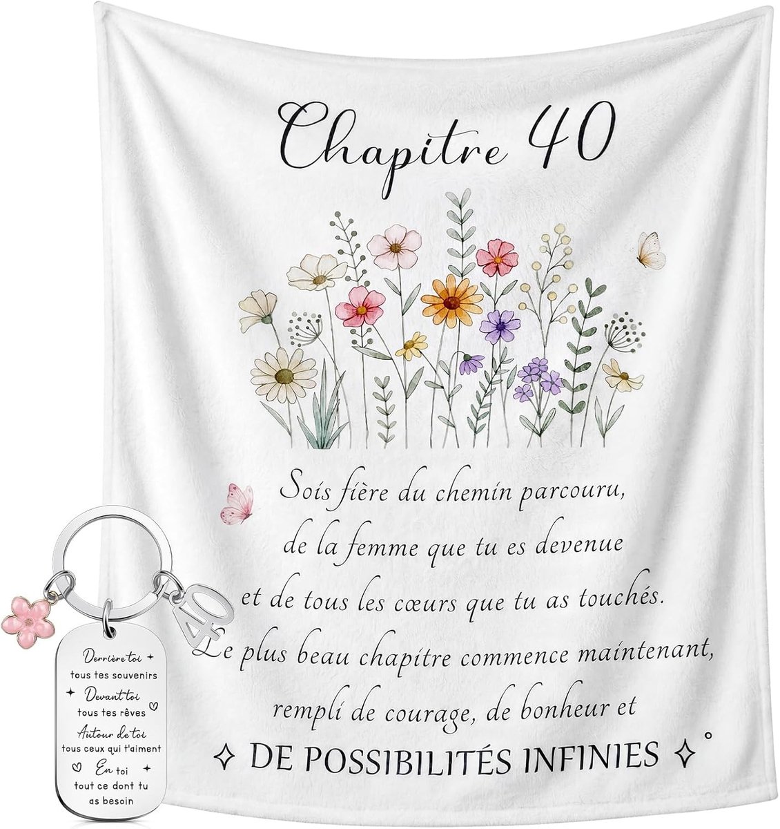 Tatuo Cadeau Voor de 40e Verjaardag Van Een Vrouw Verjaardagscadeaus Vrouwen Uit 1985 Deken 130 x 150 cm - ShopVlot