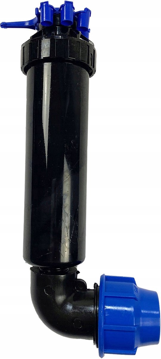 Merkloos Inbouw Sproeier 3504 met bocht van 25 mm, oppervlak van 4,6-10,7 m