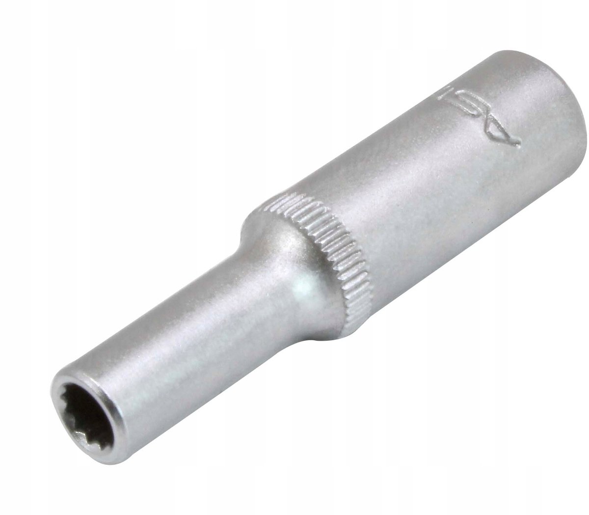Lange 12-kant dopsleutel 6.0mm 1/4" Cr-V staal