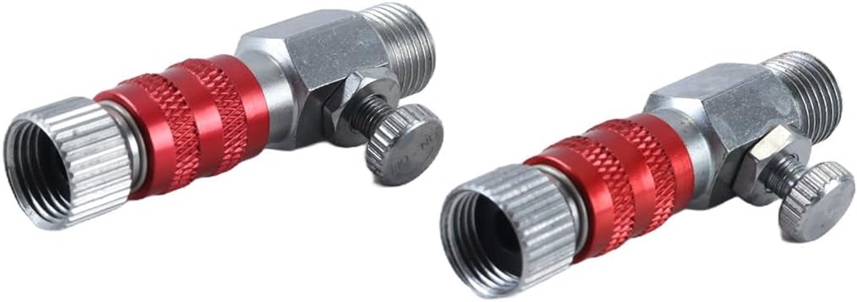 Airbrush quick release adapters 1/8 - metaal - drukregelbaar - eenvoudig te koppelen - ShopVlot