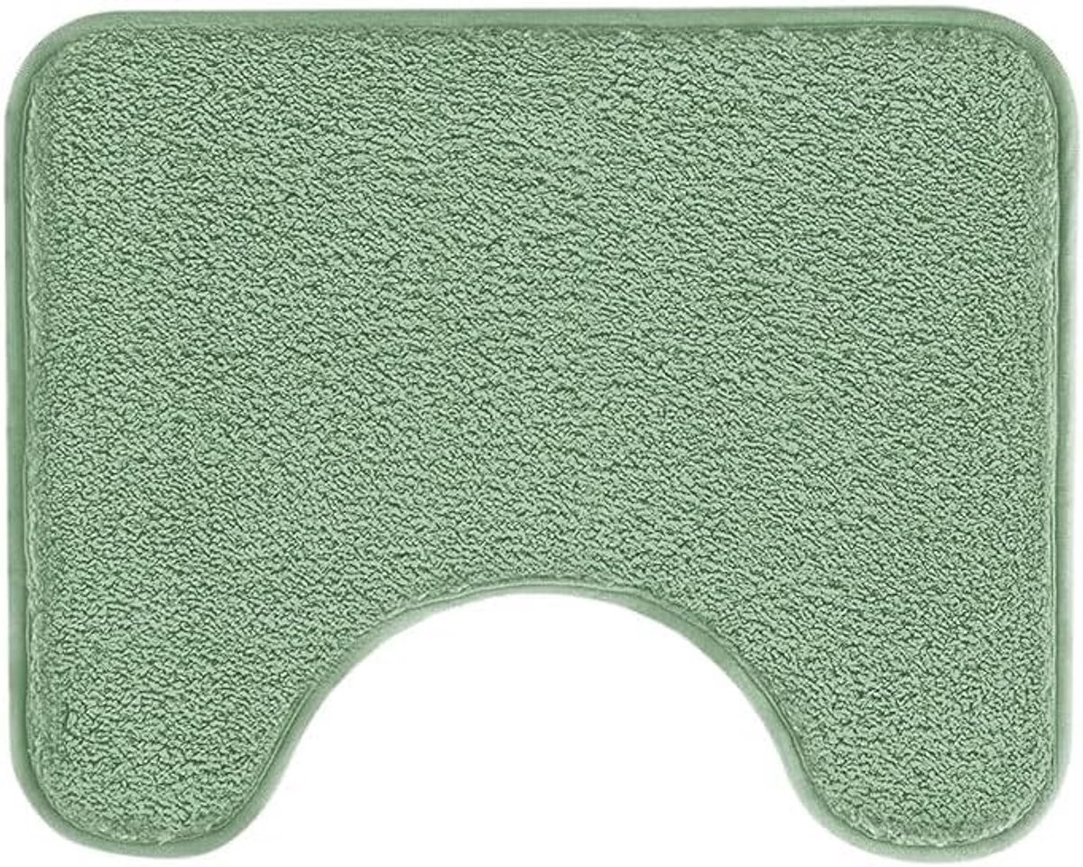 Badmat U-vorm 40 x 50 cm - antislip - absorberend - houdt voeten droog - ShopVlot
