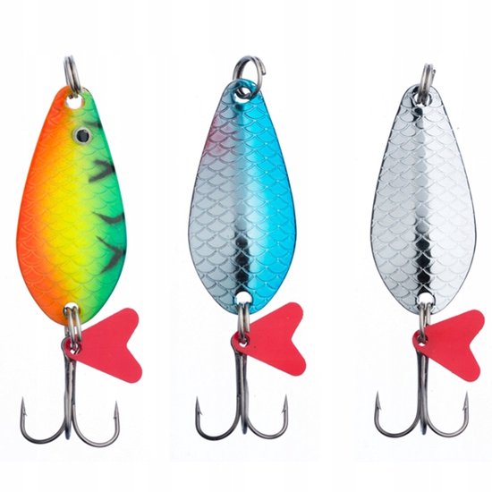 Jaxon Atlas 3x Spinnerbait Kunstaas 14g - Maat 2 — afbeelding 2