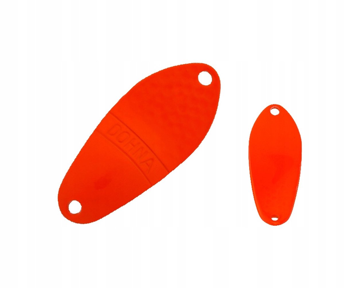 Merkloos Wobbler Vliegen Oranje 27mm 2g - Vissen op forel en roofvis