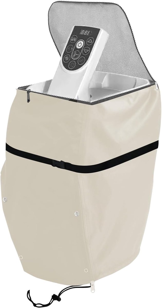 Pompcover voor Whirlpool verwarmingspomp - Beige - Waterdicht en stofdicht - Eenvoudige installatie - m-winkel
