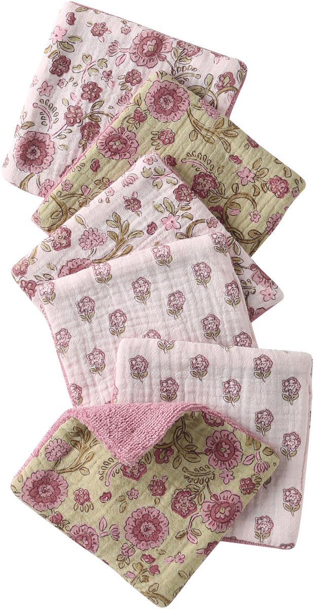 Vertbaudet Set van 6 washandjes